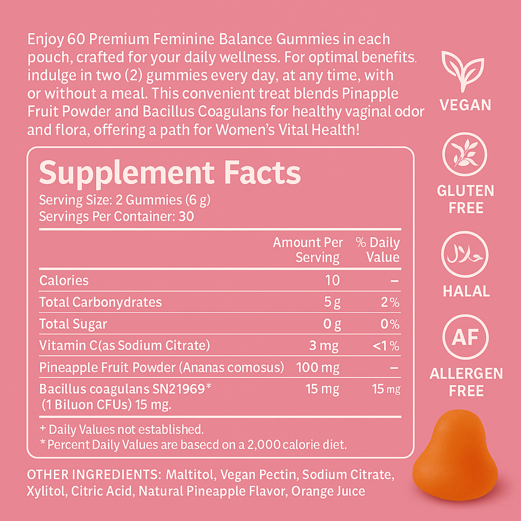 Feminine Balance gummies